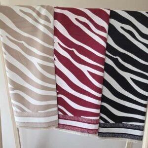 Echarpe zébrée 