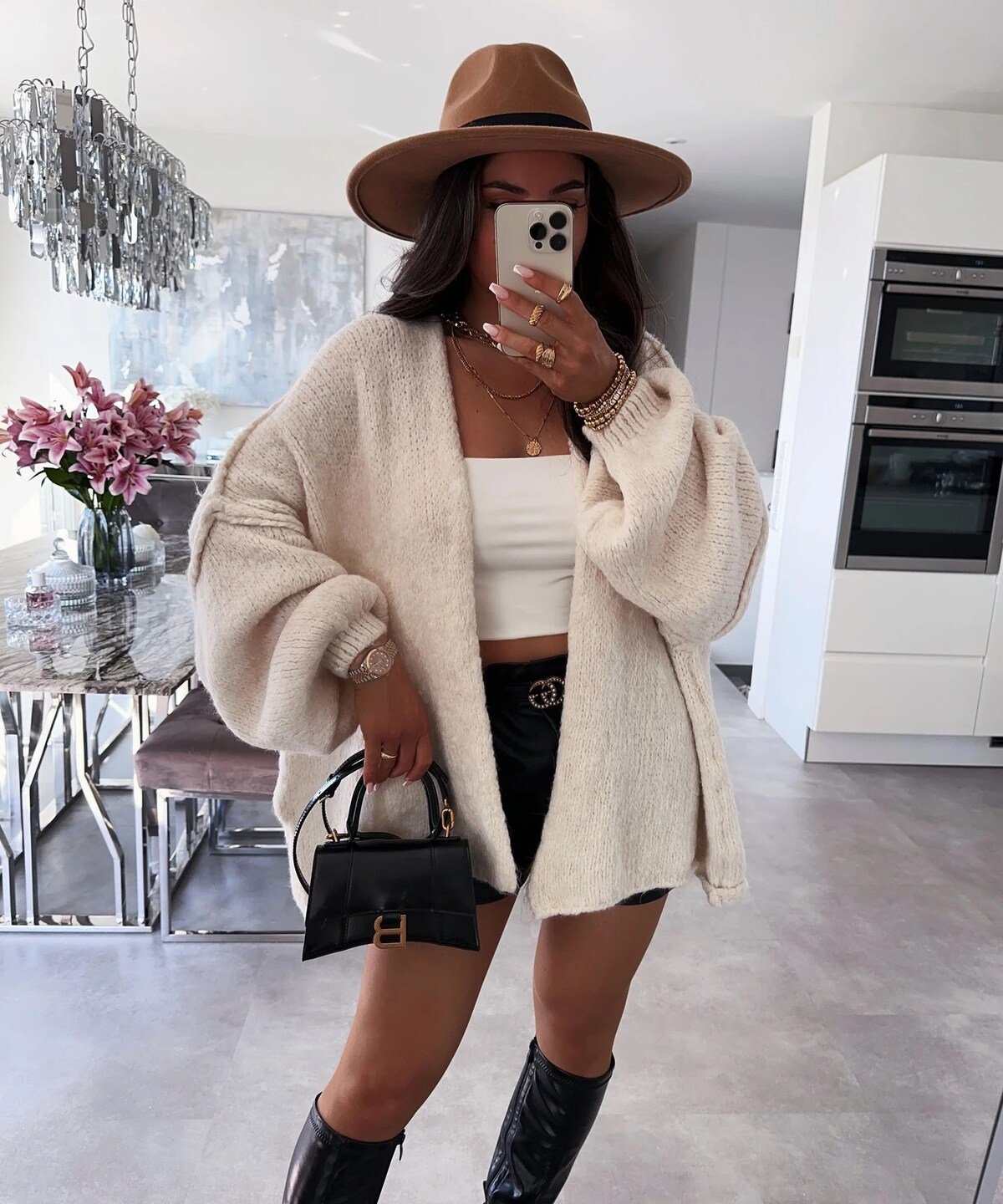 Cardigan oversize en maille douce – Image 4