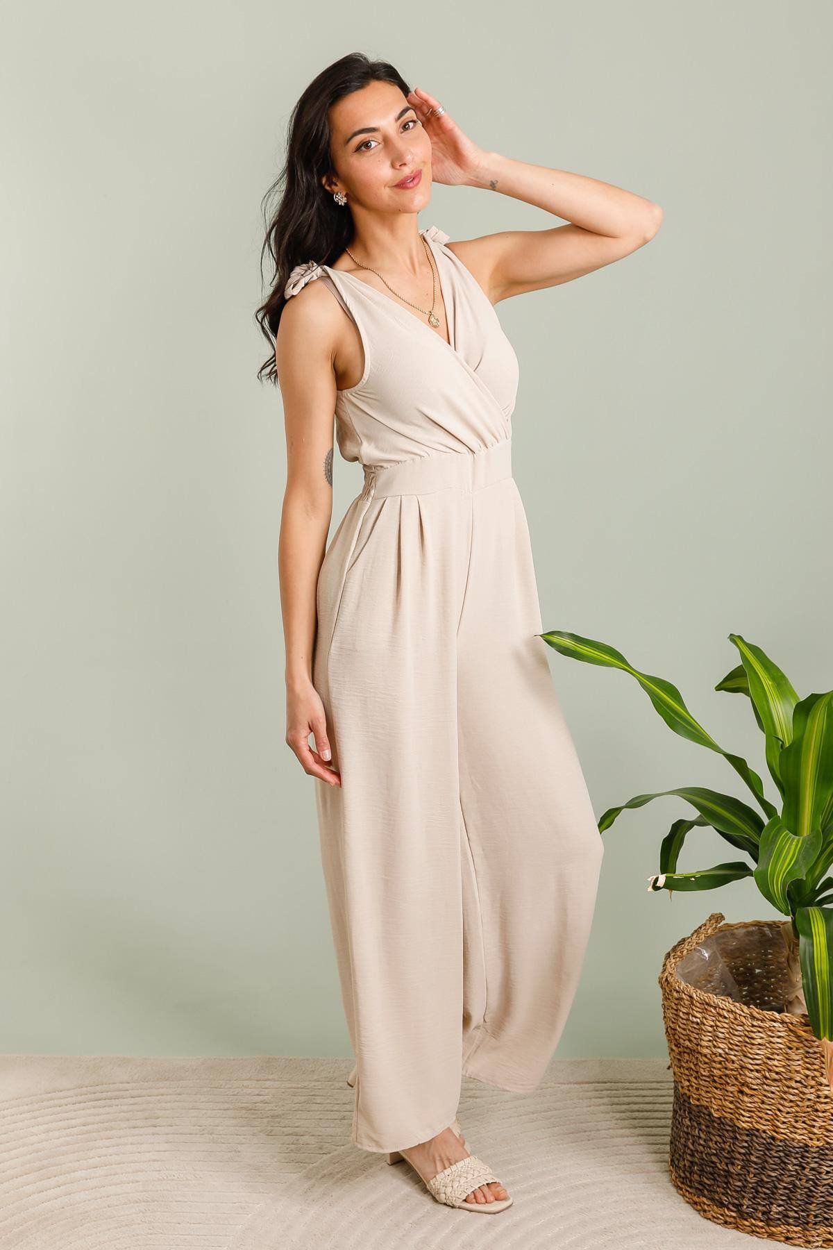 Combinaison fluide à nœuds épaules – Image 2