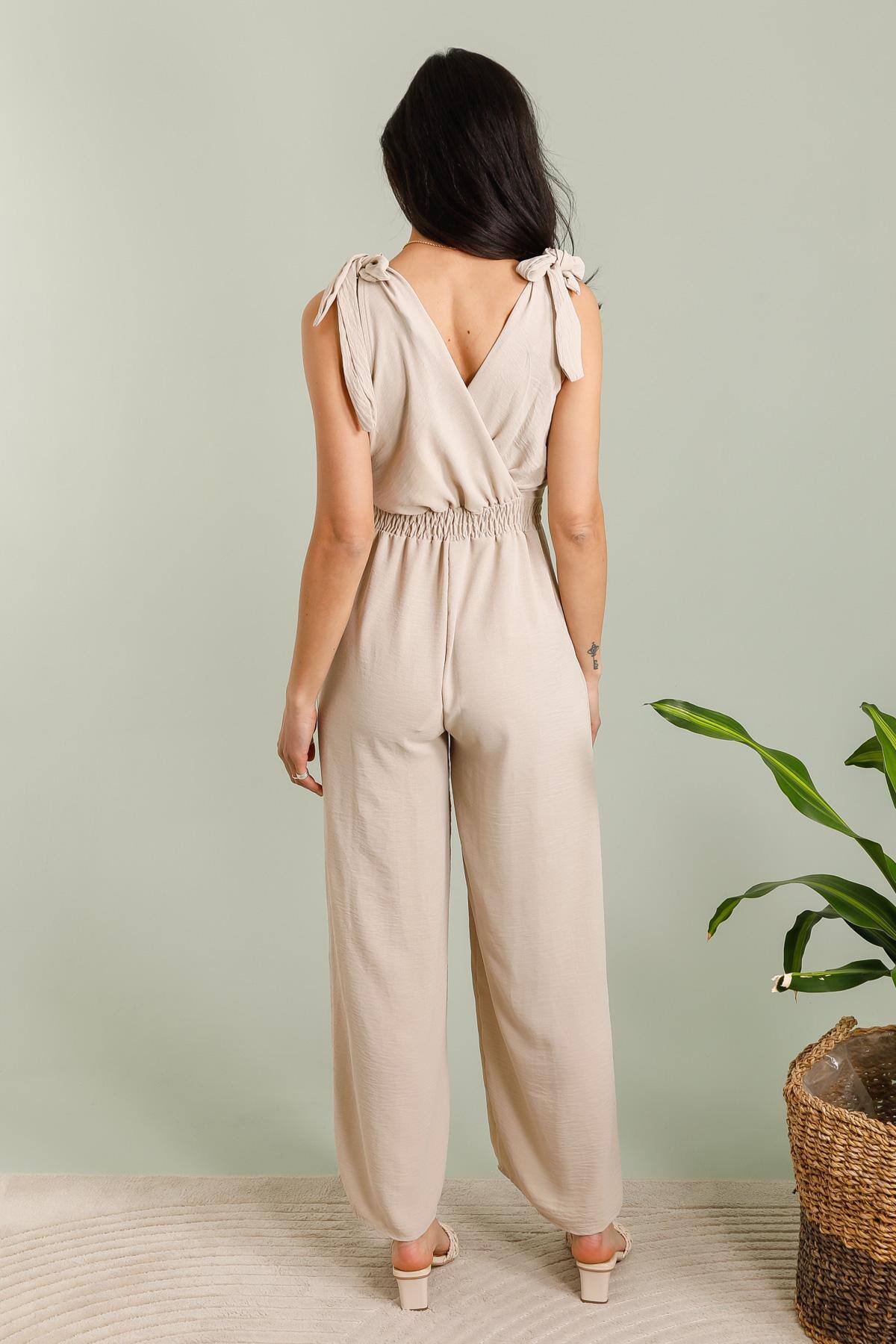 Combinaison fluide à nœuds épaules – Image 3