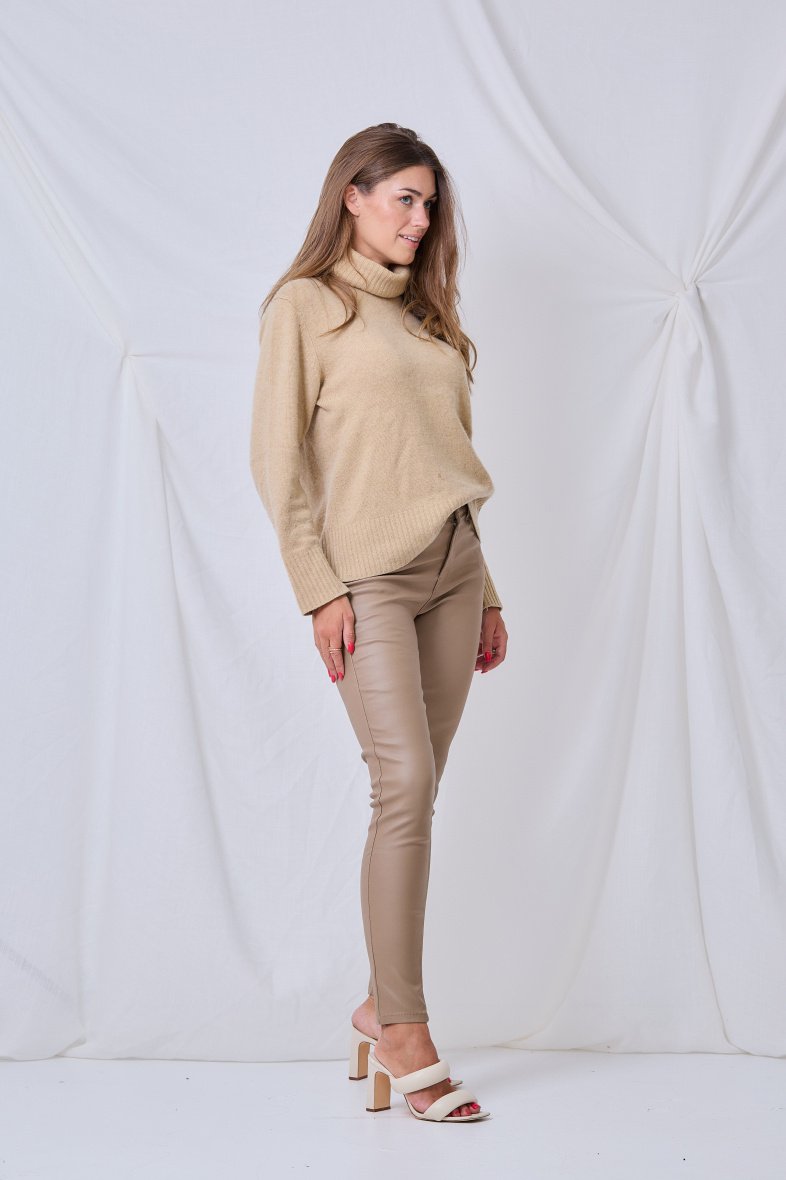 Pantalon slim enduit en couleur ( Push-up ) - ANA & LUCY – Image 9