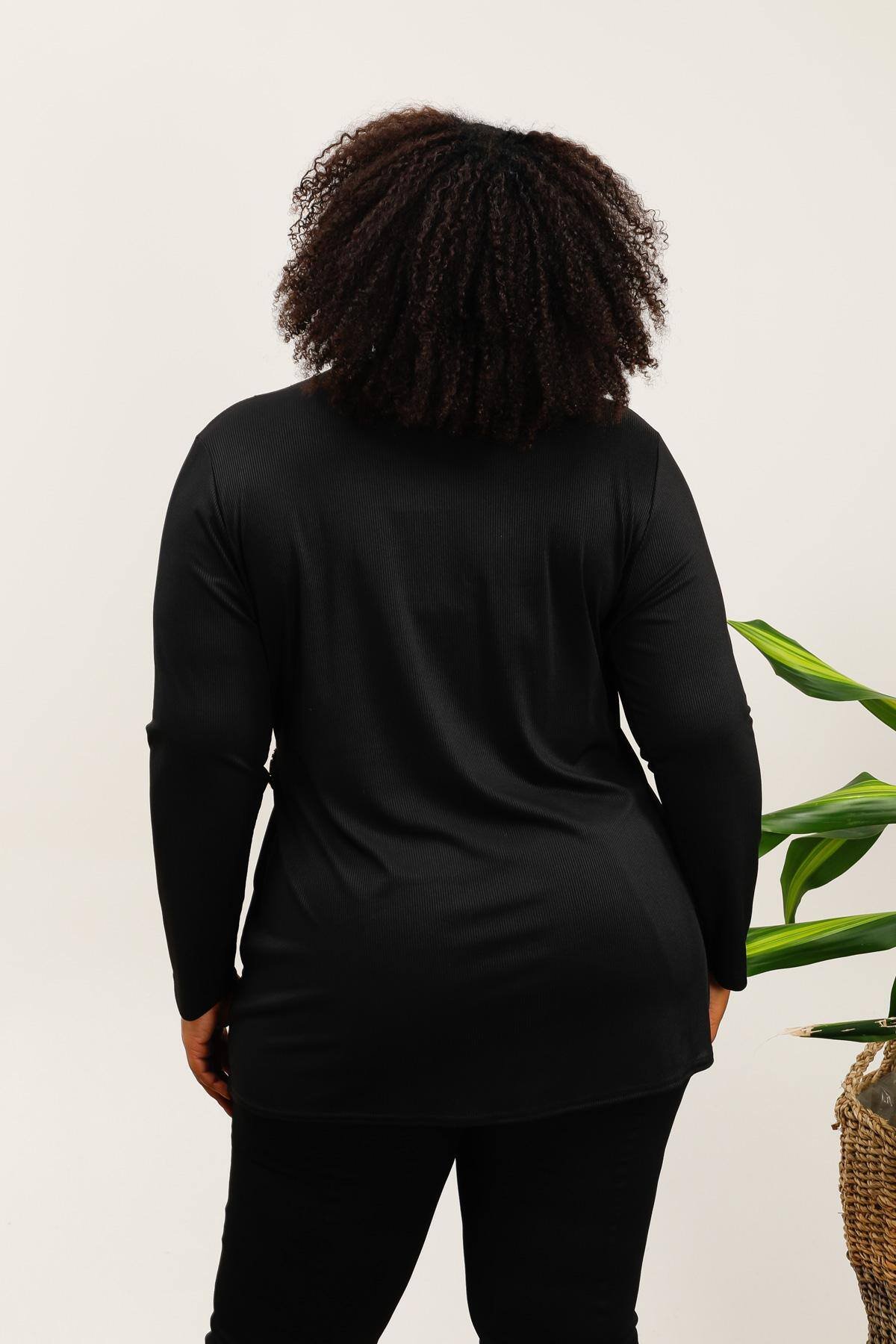 Tunique cache-coeur grande taille – Image 4