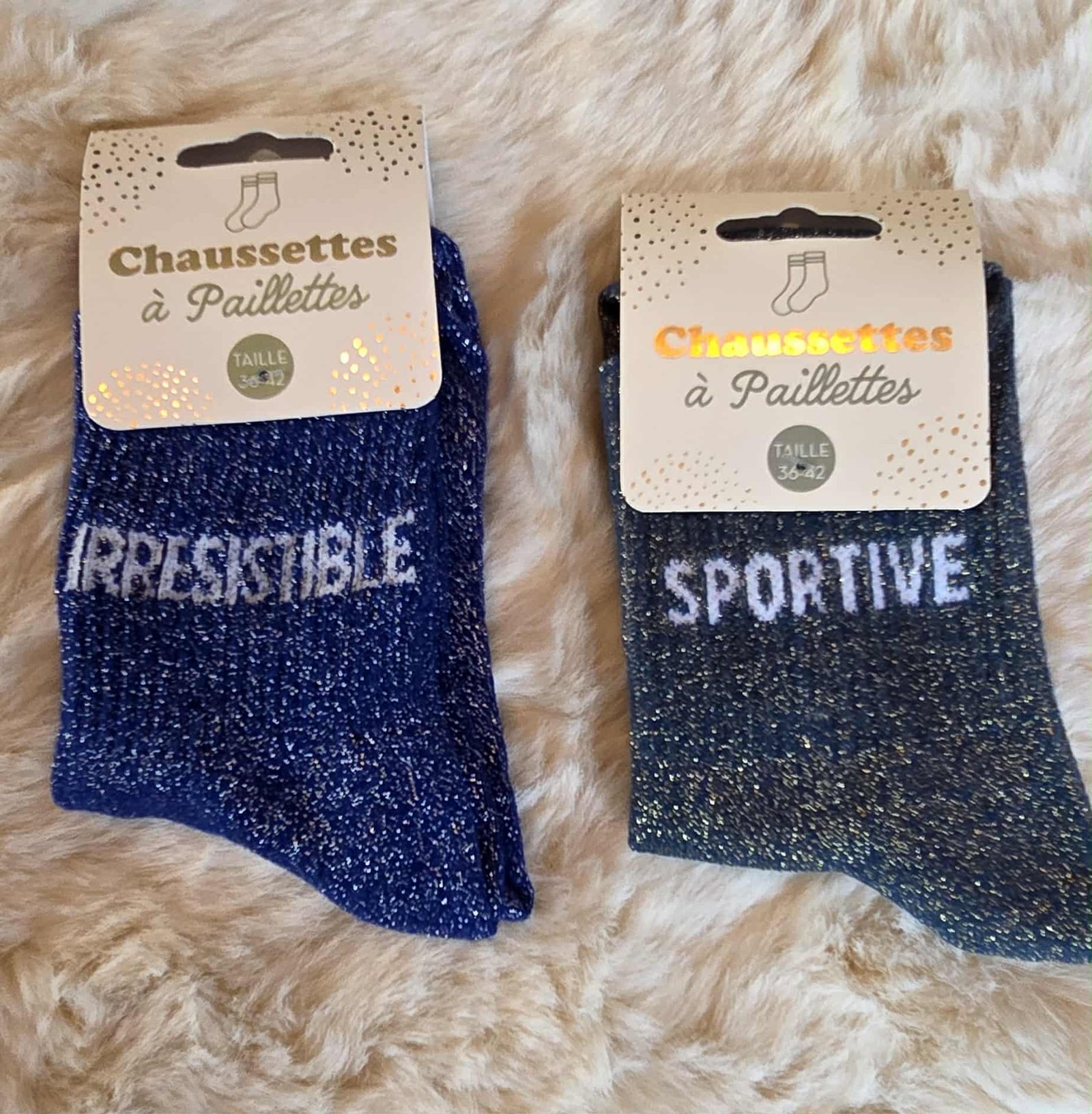 Chaussettes à Paillettes