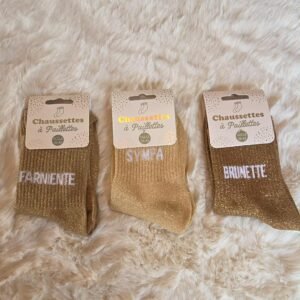 Chaussettes à Paillettes