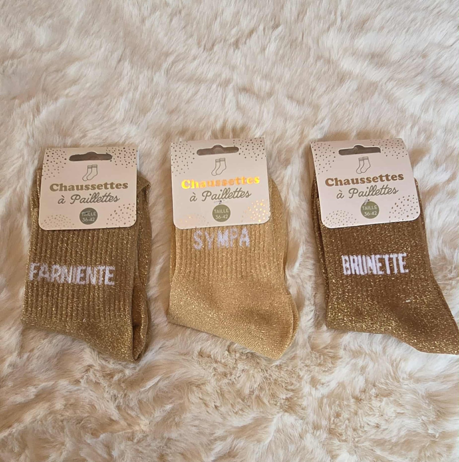 Chaussettes à Paillettes