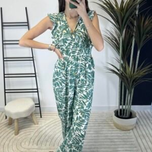 Combipantalon imprimé dorée